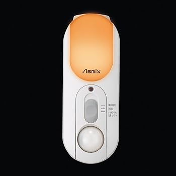 Amazon.co.jp: アスカ デスクライト Asmix 地震センサーライト